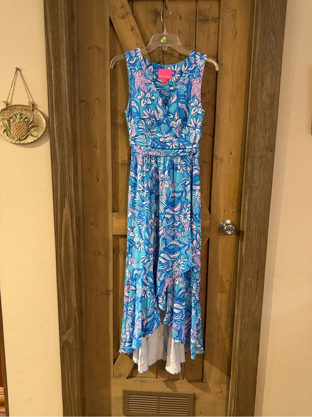 Lilly Pulitzer Floral Faux Wrap Maxi Dress XSmall Tropical
Resort Beach Vacation